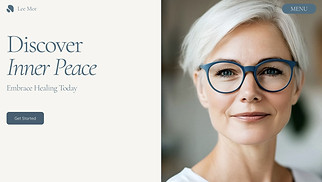 Health & Wellness website templates - Therapist (Organic)